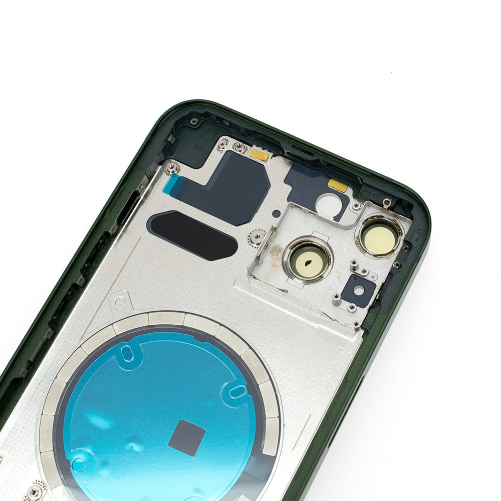 Rear Housing for iPhone 13 (NO LOGO)-Green Rear Housing for iPhone 13 (NO LOGO)-Green